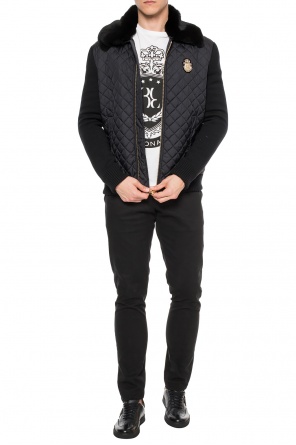 Quilted jacket with logo, zdjęcie 2 Quilted jacket with logo od Billionaire